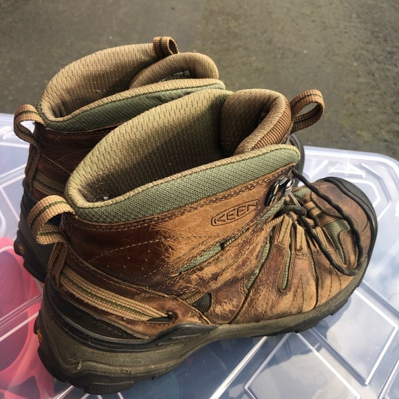 Keen 1002249 Utility Men's Brown Leather Waterproof HWork Boots Outdoor Size 8.5 - Picture 5 of 13